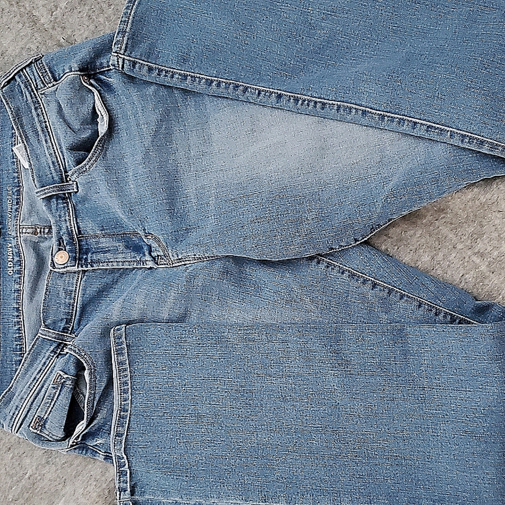 Old navy curvy jeans midrise size 14 Tall